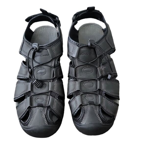 Eddie Bauer  Men's Gray Sandals Sz 12M - Picture 1 of 8